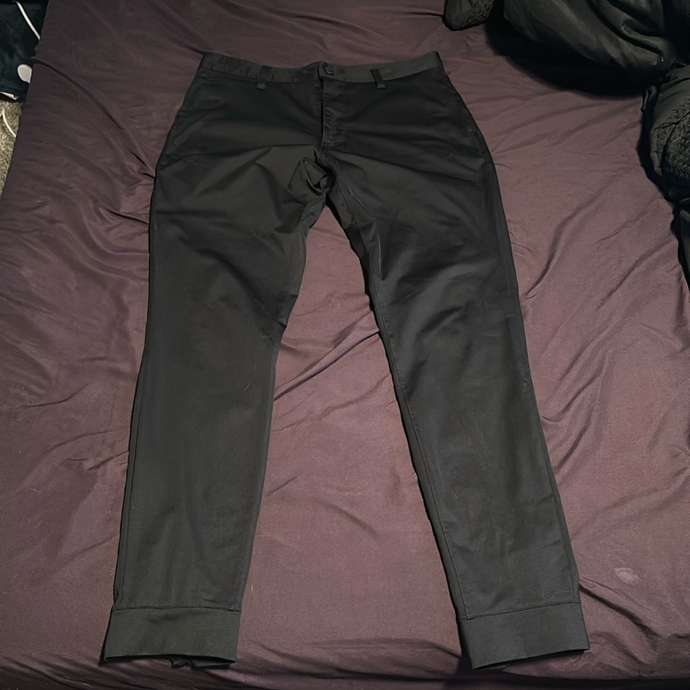 Rhone Commuter Slim Fit Jogger Pants Black 30